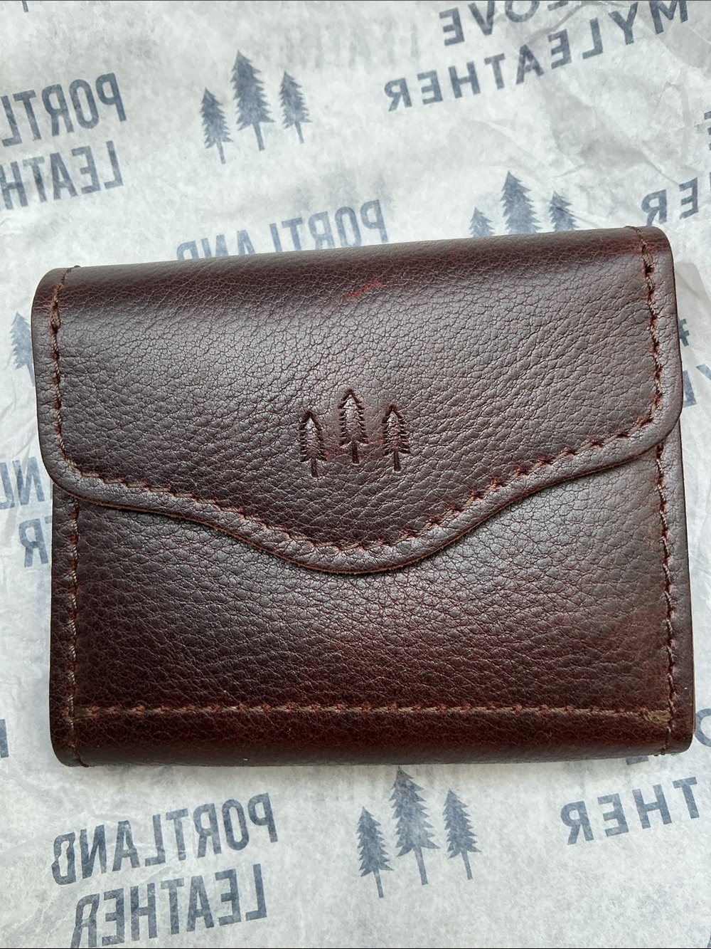Portland Leather Goods SMALL BOZEMAN WALLET